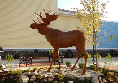 Moose Sculpture by Chris Williams