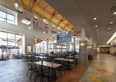 Merrimack Premium Outlets Food Court Seating