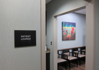 Patient Lounge Entrance