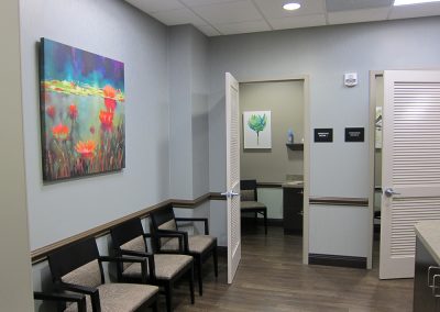Patient Lounge and Dressing Rooms