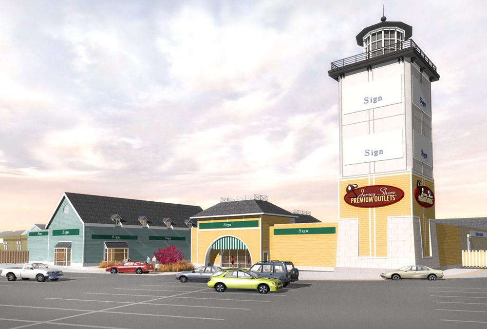 Jersey Shore Lighthouse Tower Rendering