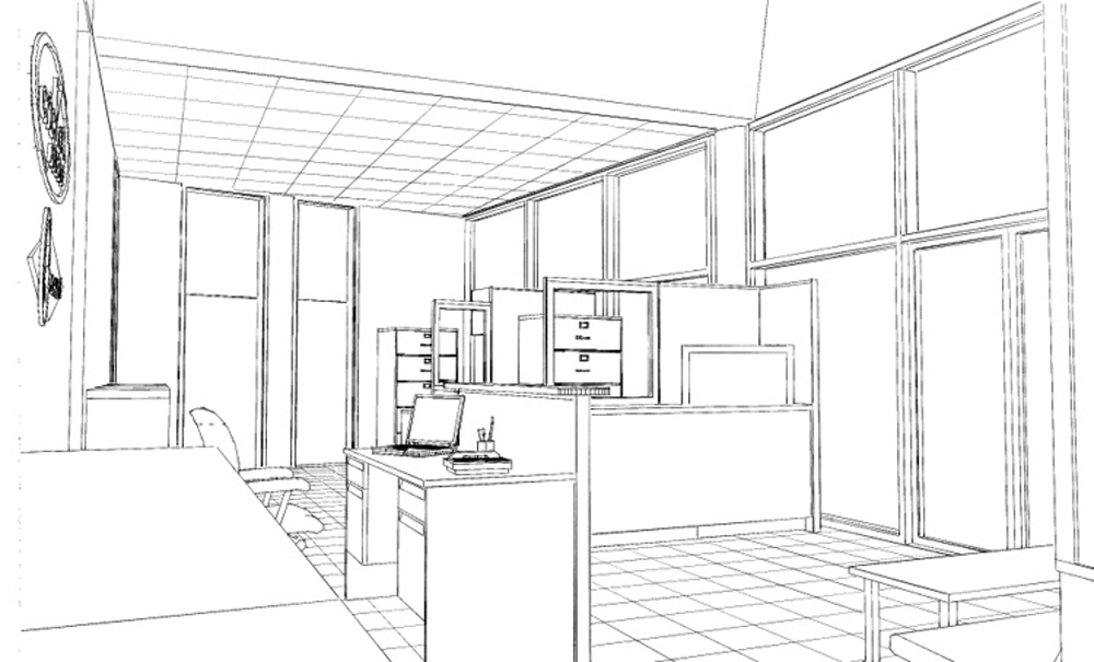 Offices Interior Design Layout