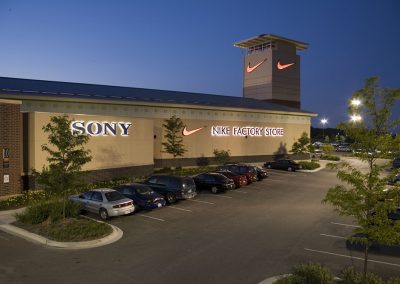 Chicago Premium Outlets Nike Tower